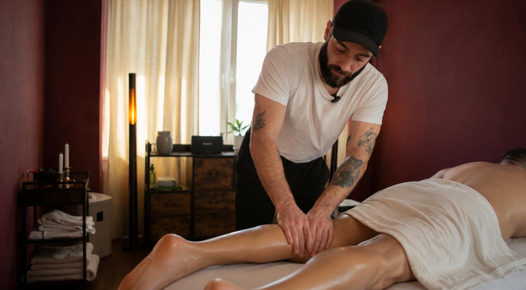 Therapeutische Massage gegen Verspannungen bei FareWell in Nürnberg